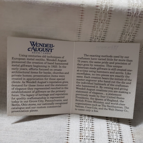 James Sabol and Wendell August Forge 2006 Bronze Koehler Brewery Ornament - Picture 5 of 12